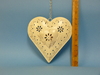 Rustic Hanging Heart shaped Tealight